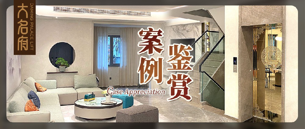 大名府家用電梯案例鑒賞 | 賞棲居典雅之境，攬墅梯光景怡然