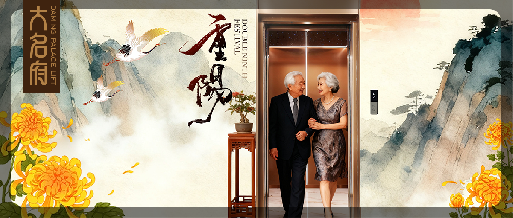 大名府家用電梯｜相伴重陽，以精工守護(hù)步履每一步